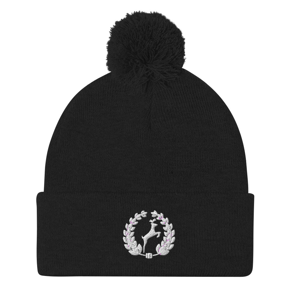 Kcam Pom-Pom Beanie Emblem