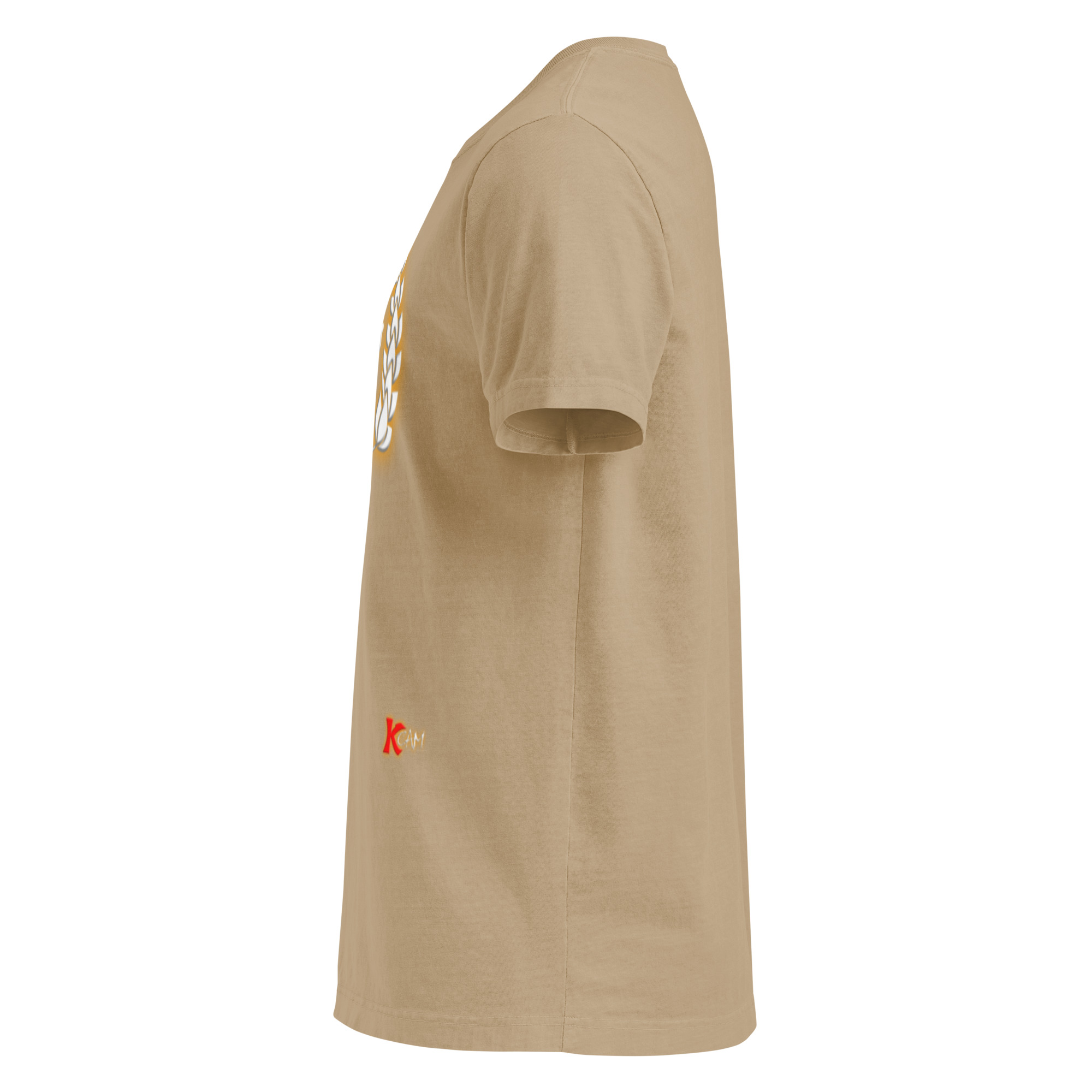 Kcam Mens Heavyweight T-Shirt (Wht Emblem) - Image 21