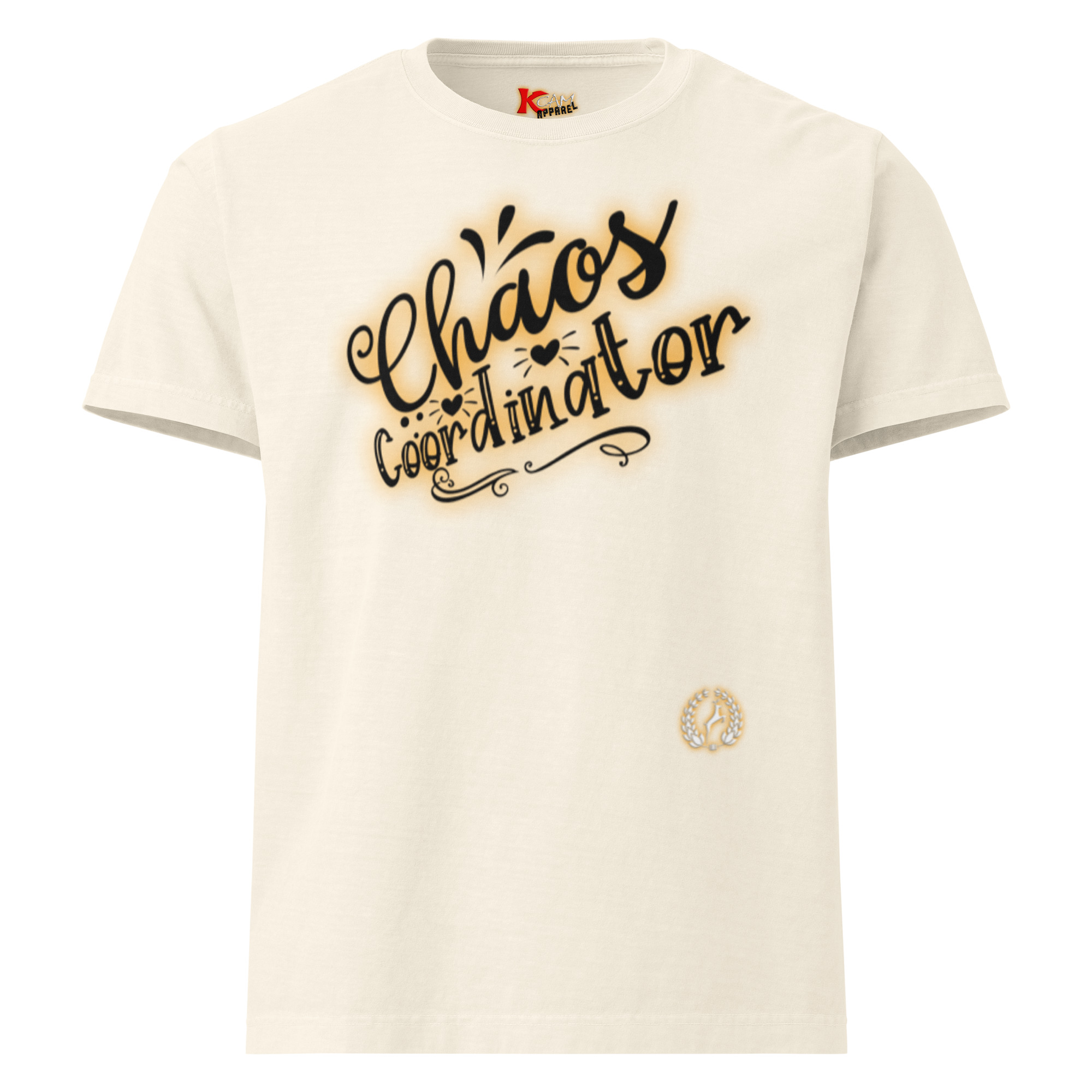 Kcam Men’s Heavyweight T-Shirt (Chaos Coordinator) - Image 21